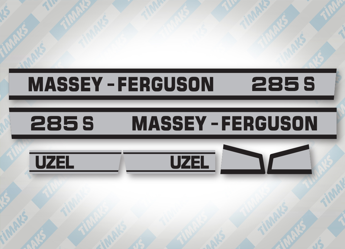 Massey Ferguson 285S Uzel Yan Yazı Seti